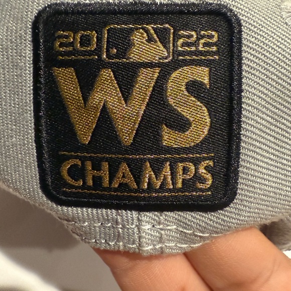 Houston Astros World Series Champions 2022 Gray Cap - Picture 3 of 10